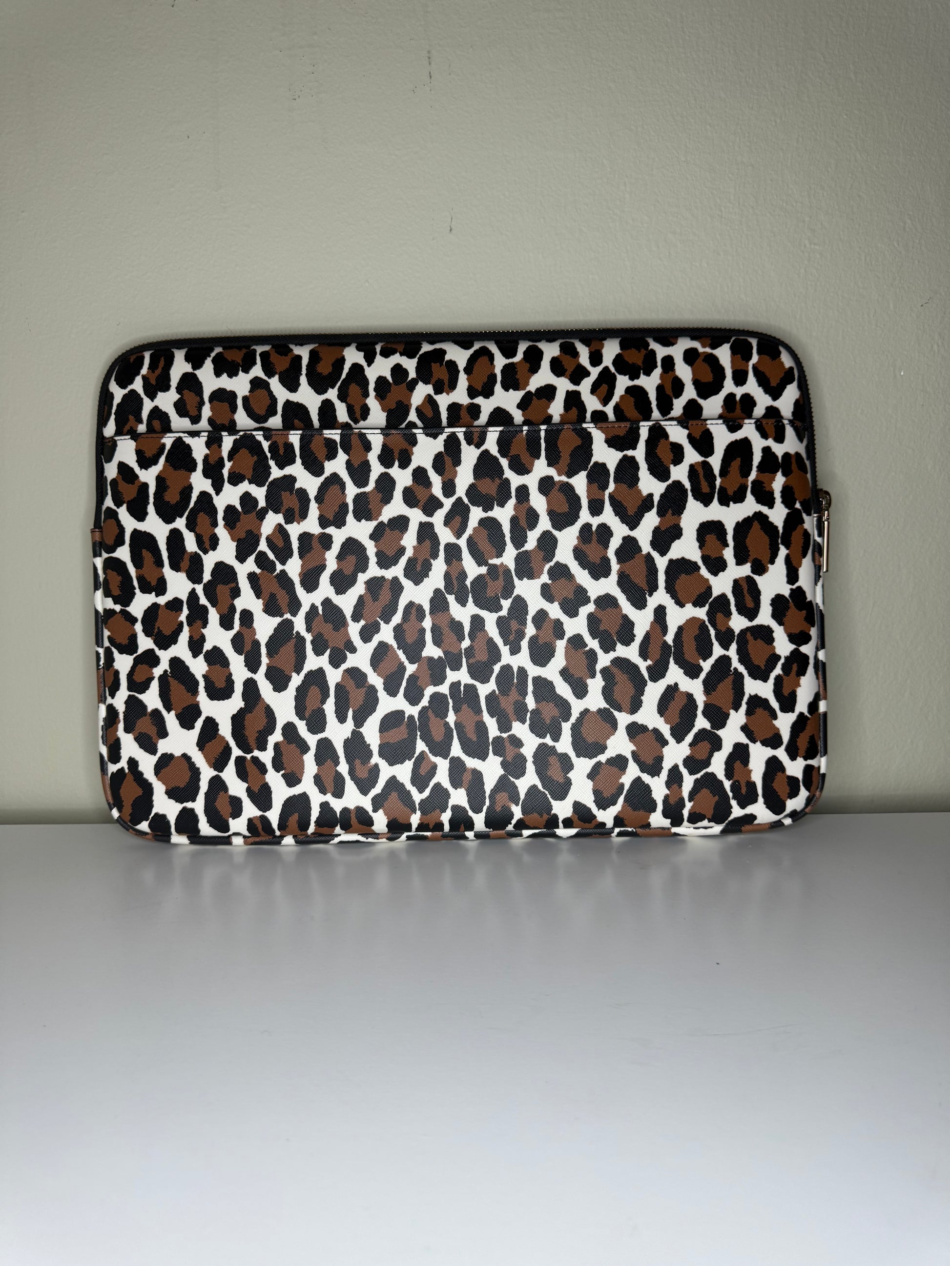 Kate Spade Madison Spotted Leopard Laptop Sleeve