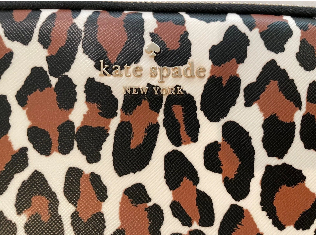 Kate Spade Madison Spotted Leopard Laptop Sleeve